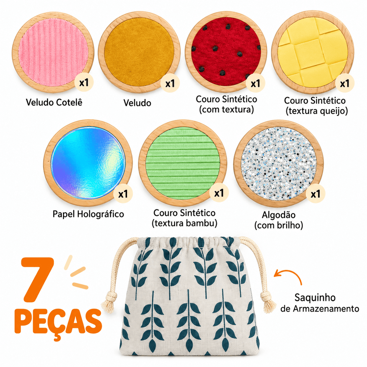 Brinquedo Sensorial Montessori 12