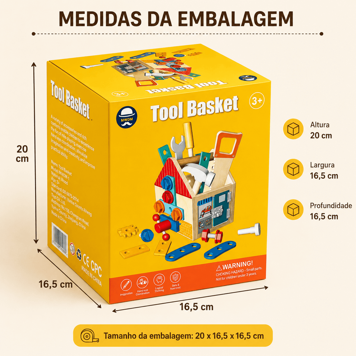 Caixa de Ferramentas Infantil 9