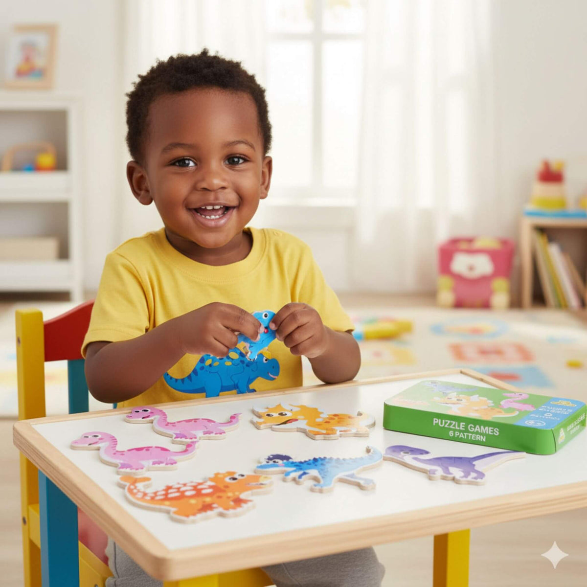 Brinquedo Montessori de Montar 3
