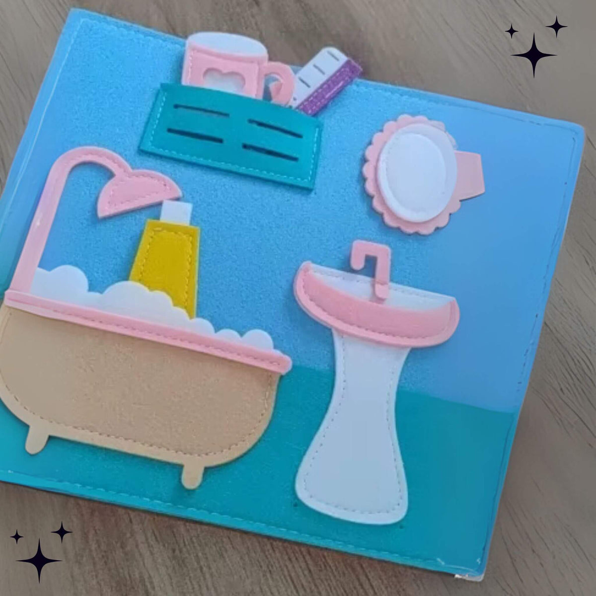 Livro Sensorial Casa 3