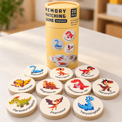 Jogo da Memória dos Dinossauros