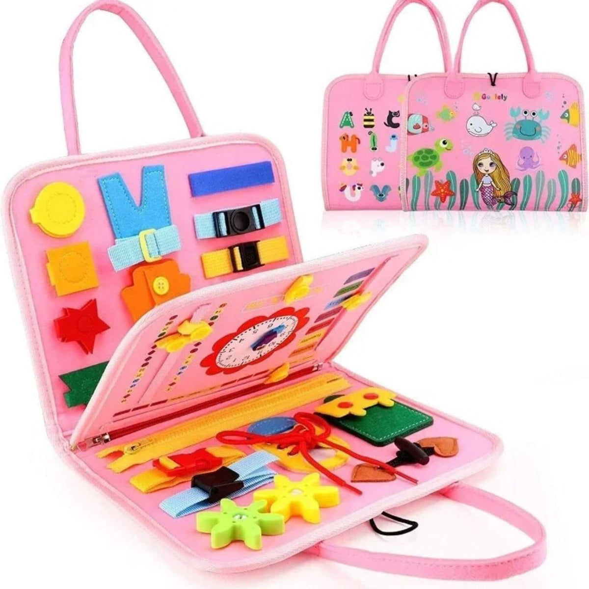 Brinquedo Montessori | Mala Rosa