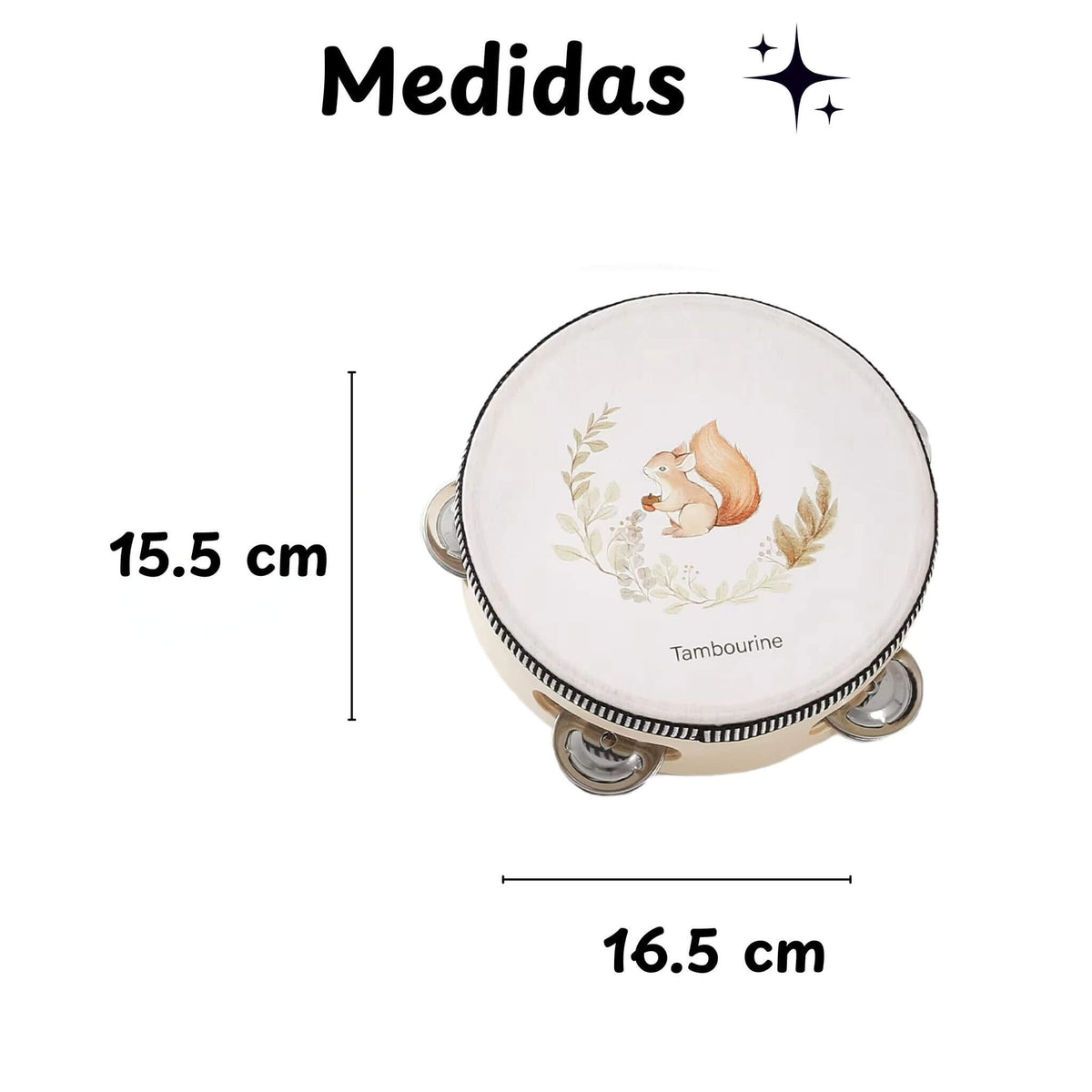 Medidas Pandeiro