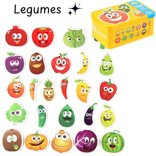 Quebra- Cabeça Legumes 6