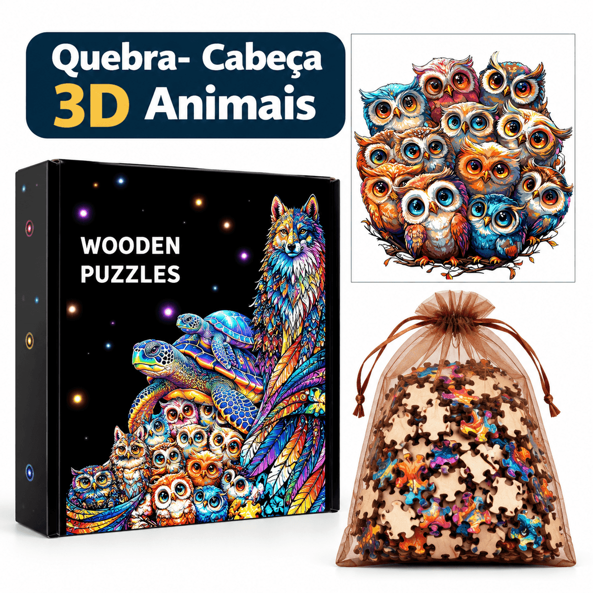 Quebra-Cabeça 3D 14
