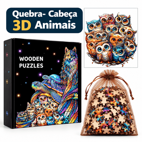 Quebra-Cabeça 3D 14