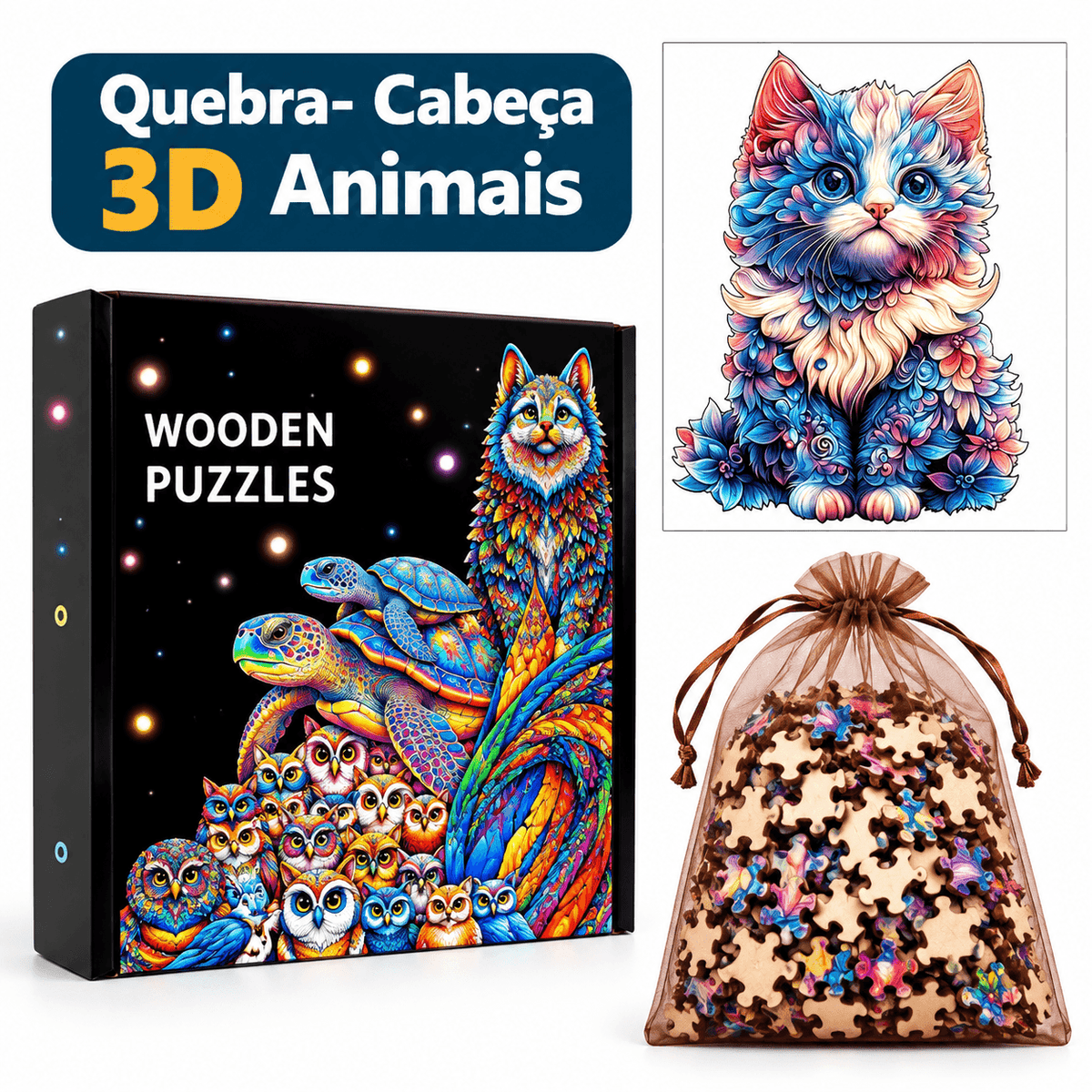 Quebra-Cabeça 3D 23