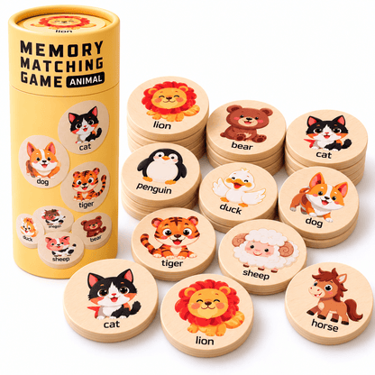 Jogo da Memória dos Animais