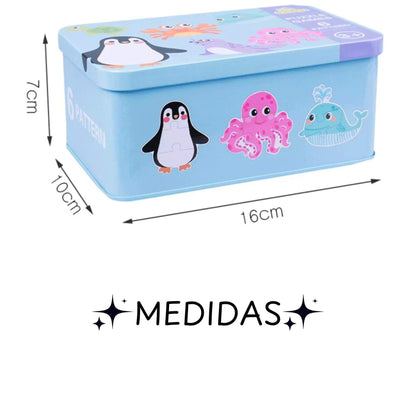 Medidas Caixa Quebra-cabeça