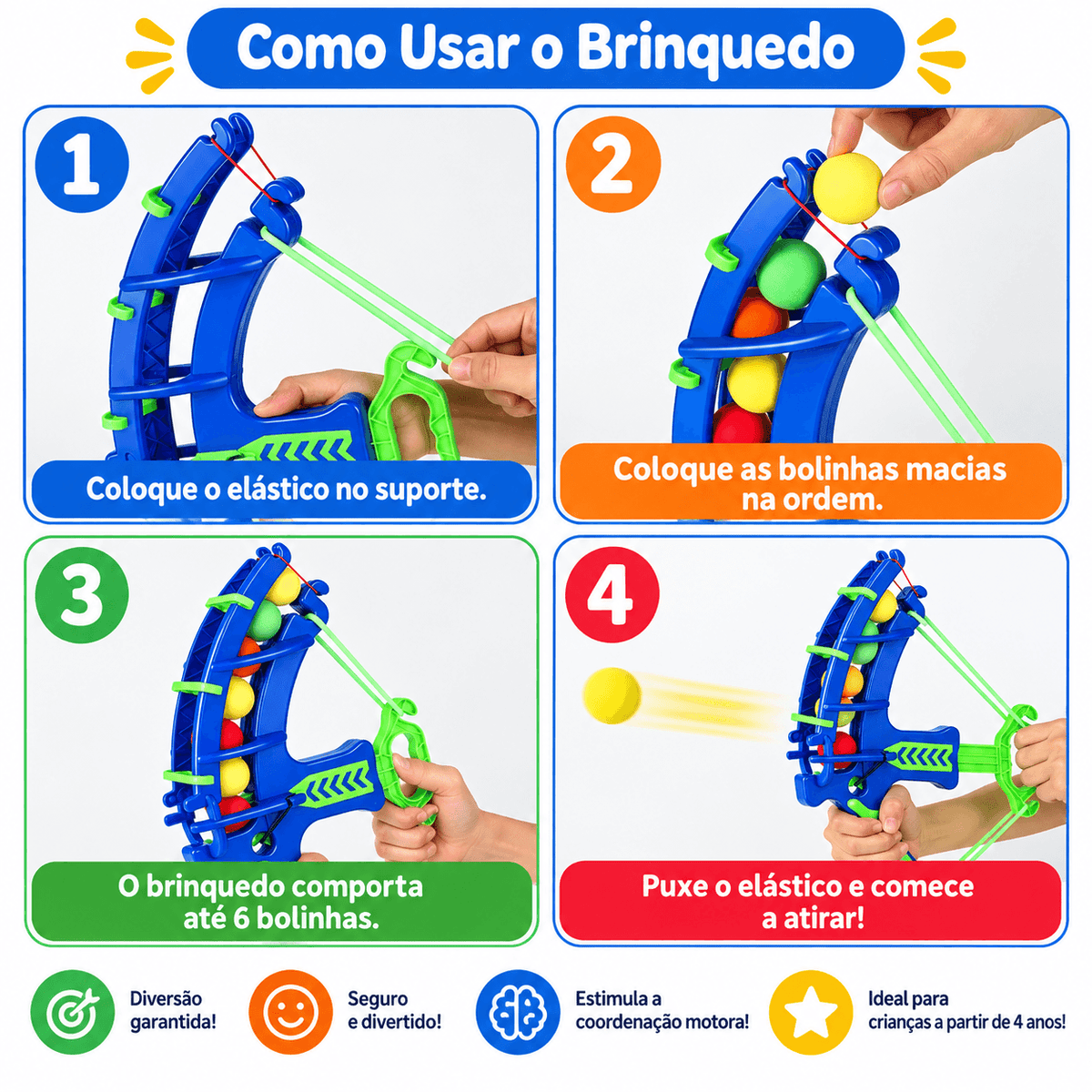 Tiro ao alvo brinquedo 18